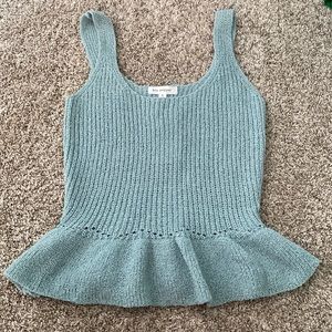 blu pepper sweater knit top